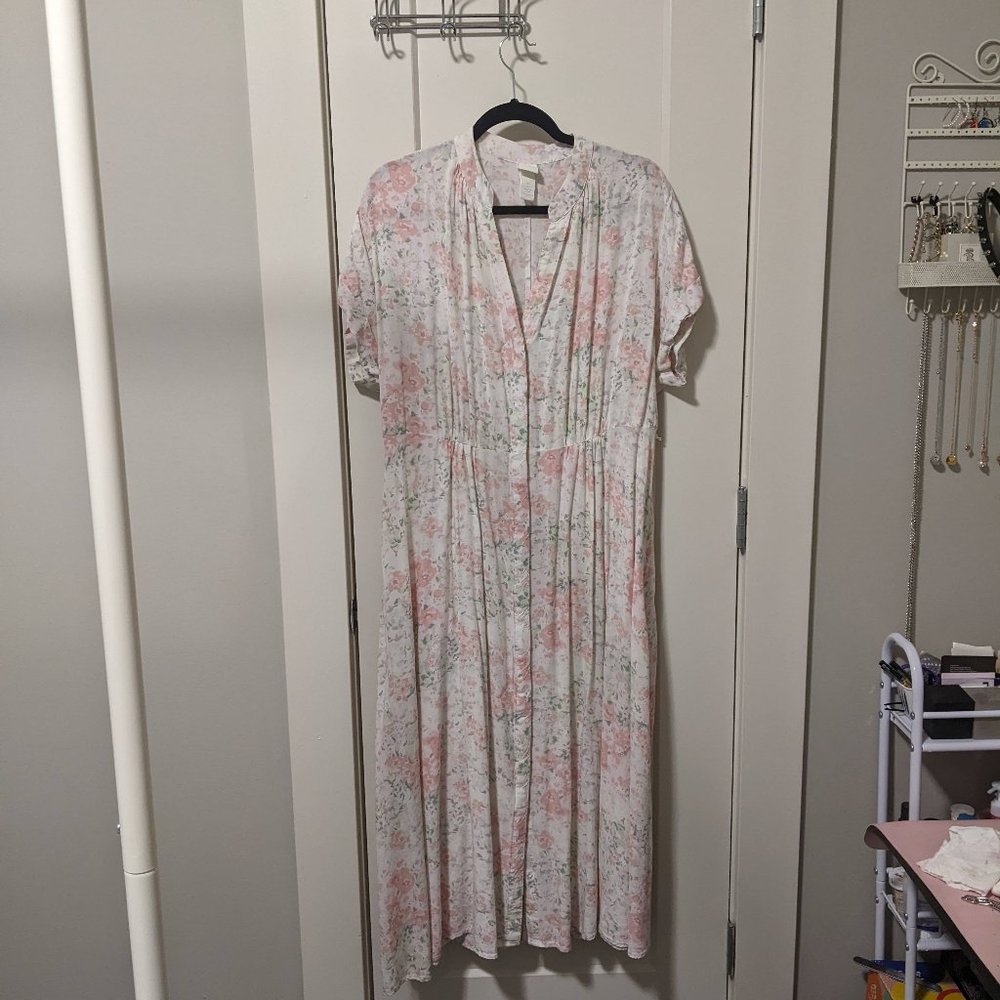 H&M Watercolor Floral Dress